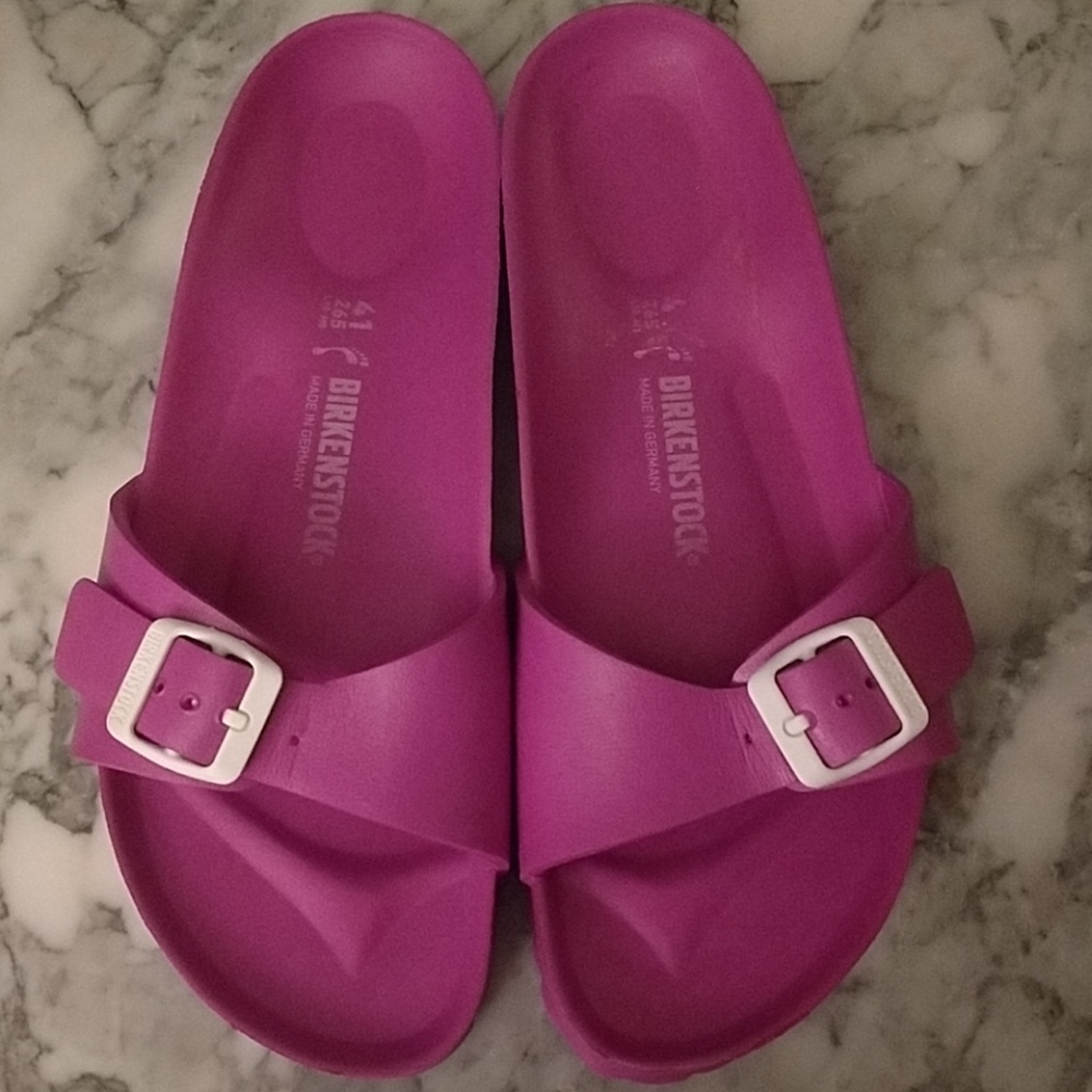 Birkenstock pink sandals